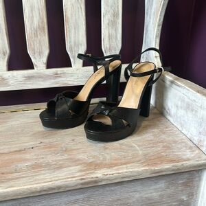 Platform Snakeskin Sandals